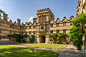 Radcliffe Quad, University College, University of Oxford, Oxford, Oxfordshire, England, United Kingdom, Europe