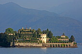 Der Barockgarten der Isola Bella im Lago Maggiore, Piemont, Italien