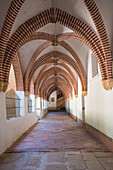 Monasteria de San Jeronimo de Cotalba, monastery 1388-1800, famous with many ambulatory, for prayer, or for events, Valencia province, Spain
