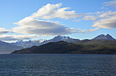 Argentinien; Provinz Tierra del Fuego; an der Grenze zu Chile; Beagle Kanal; zwischen Ushuaia und Puerto Williams