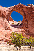 The Window Rock formation, Arizona.