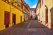 Rue des Bles from Colmar in Alsace, France