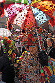 Karneval in Schignano, Comer See, Lombardei, Italien