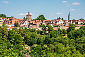 Rothenburg ob der Tauber, Mittelfranken, Bayern, Deutschland