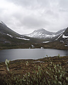 Lake on a Norwegian plateau