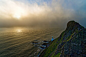 England, Devon, North West Coast, Hartland Point Lighthouse