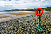 UK, Wales, Pembrokeshire, beach at Newgale