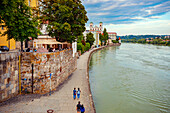 Innkai in Passau, Bayern, Deutschland