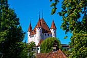 Schloss Thun, Thun, Berner Oberland, Kanton Bern, Schweiz.