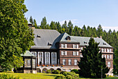 Libuse spa house in the spa town of Karlova Studánka in the Jeseníky Mountains in Moravian Silesia in the Czech Republic