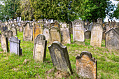 Jewish cemetery in Úsov in Moravia in the Czech Republic