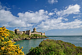 Fort La Latte, nahe des Cap Fréhel, Côte d'Émeraude, Smaragdküste, Bretagne, Frankreich