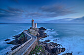 Leuchtturm Petit Minou, Phare du Petit Minou, Plouzané, Meerenge von Brest, Finistère, Bretagne, Frankreich