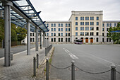 Universitäts Bibliothek am Omnibusbahnhof Chemnitz, Sachsen, Deutschland, Europa