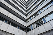 Verwaltungsgebäude am Karl-Marx Forum, Chemnitz, Sachsen, Deutschland, Europa