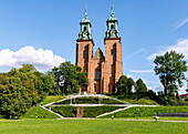 Cathedral of the Assumption and St. Adalbert (Gniezno Cathedral; Gniezno Archcathedral; Primate's Basilica of the Assumption of Our Lady; Bazylika archikatedralna Wniebowzięcia NMP) in Gniezno (Gniezno) in Wielkopolska Voivodeship of Poland