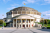 Jahrhunderthalle (Hala Stulecia) in Wrocław (Wroclaw, Breslau) in der Woiwodschaft Dolnośląskie in Polen