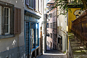 Alley in the old town; Zurich, Switzerland