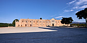 Arkadi Monastery, architecturally remarkable, historic Orthodox monastery and church from the 16th century; Arkadi, Crete, Greece