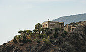 Haus auf einem Berg, Griechenland, Europa