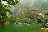 Blue Lagoon 4 bei Vang Vieng, Laos, Asien