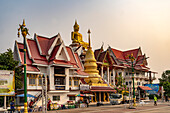 Der buddhistische Tempel Wat Lam Duan in Nong Khai, Thailand, Asien  