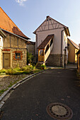 Historic old town of Eibelstadt am Main, Würzburg district, Franconia, Lower Franconia, Bavaria, Germany