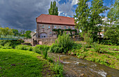Herrenmühle Museum in the wine town of Hammelburg, Bad Kissingen district, Lower Franconia, Franconia, Bavaria, Germany