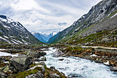 River at Strynefjellveien, Stryn, Vestland Province, Norway