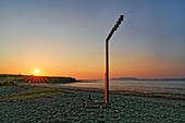 Irland, County Sligo, Streedagh Beach, Sonnenuntergang