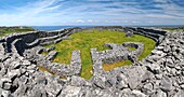 Irland, County Galway, Aran Islands, Insel Inishmaan,  Steinfestung Dun Conor