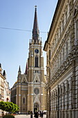 Marienkirche in der Altstadt von Stari Grad, Novi Sad, Bezirk Süd-Bačka, Serbien, Europa