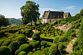 Buchsbaumgarten, Les Jardins de Marqueyssac, Vezac, Dordogne, Périgord, Département Dordogne, Region Nouvelle-Aquitaine, Frankreich
