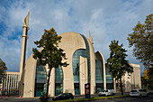 DITIB Central Mosque Cologne, architects Gottfried and Paul Böhm, Cologne, Rhineland, North Rhine-Westphalia, Germany