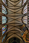 Interior view, Strasbourg Cathedral, Strasbourg, Bas-Rhin department, Alsace, France