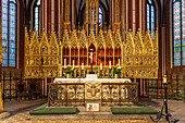  High altar of the Doberan Minster in Bad Doberan, Mecklenburg-Western Pomerania, Germany \n\n 