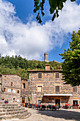 Altstadt von Radicofani, Provinz Siena, Toskana, Italien