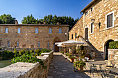 Bagno Vignoni, San Quirico d'Orcia, Provinz Siena, Toskana, Italien