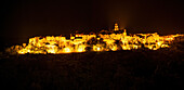  Pitigliano at night, Tuscany, Italy\n 