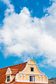  Facade, Historic Building, Old Town, Willemstad, Curacao, Netherlands 