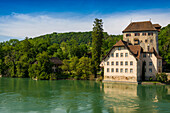  Rotwasserstelz Castle, Hohentengen, High Rhine, Rhine, Waldshut District, Southern Black Forest, Black Forest, Baden-Württemberg, Germany 