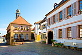  The old town hall of Hambach, Neustadt an der Weinstrasse, Rhineland-Palatinate, Germany 