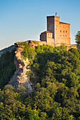 Die Reichsburg Trifels im Pfälzerwald, Annweiler, Rheinland-Pfalz, Deutschland