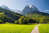 Waxenstein, Grainau, Werdenfelser Land, Bayern, Deutschland