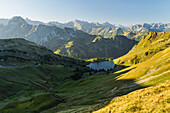 Seealpsee, Allgäuer Alpen, Allgäu, Bayern, Deutschland