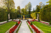 Fama Brunnen, Schloss Linderhof, Ettal, Bayern, Deutschland