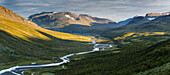  Upper Rapadalen, Rapaälven, Sarek National Park, Lapland, Sweden, Europe 