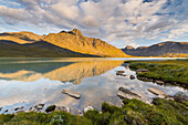 Bjerikbakte, Ähpar Massiv, Bierikjaure, Sarek Nationalpark, Lappland, Schweden, Europa