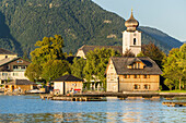 Kirche von Strobl, Wolfgangsee, Salzburg, Österreich