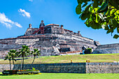  Fortress, Castle San Felipe de Barajas, Cartagena, Colombia, America 